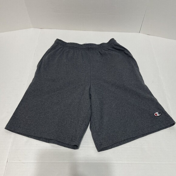 Champion Men's 7” Short With Pockets Medium Grey, Small, 85653 G61, Drawstring - Picture 5 of 12
